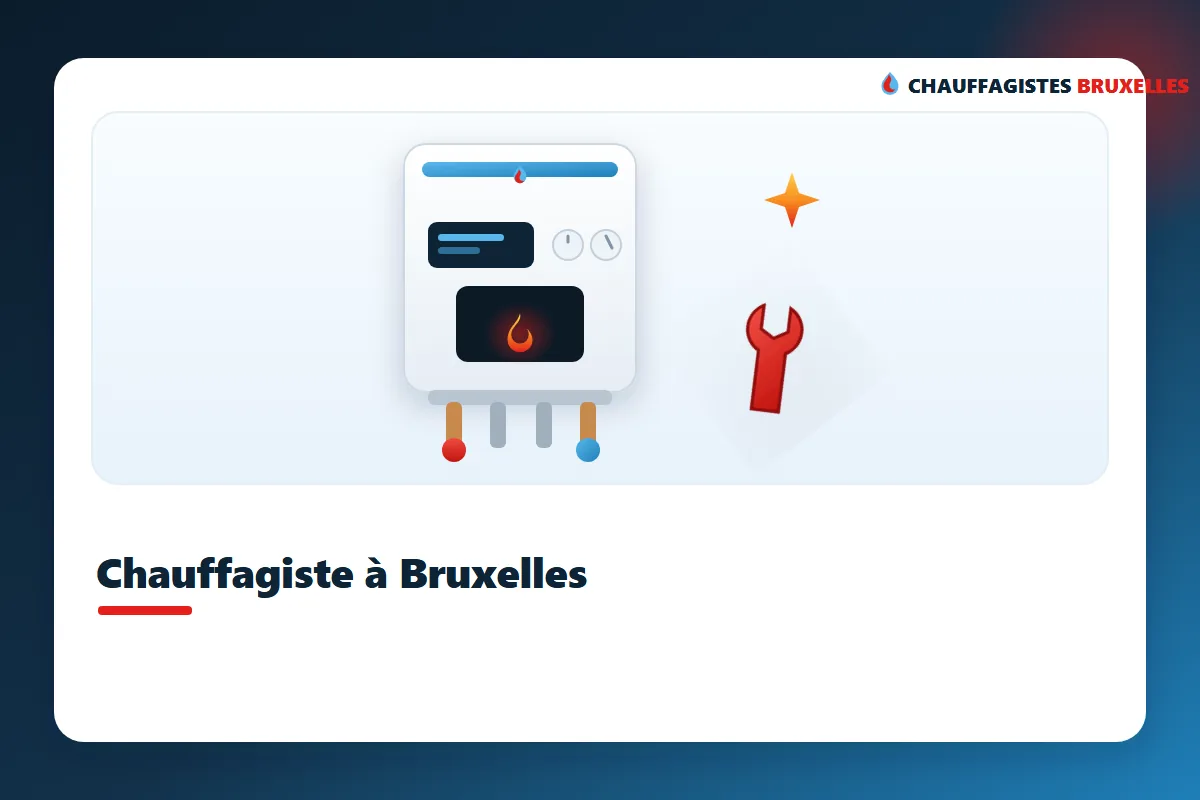 Chauffagiste à Bruxelles pour l'entretien, le dépannage et l'installation de chaudière